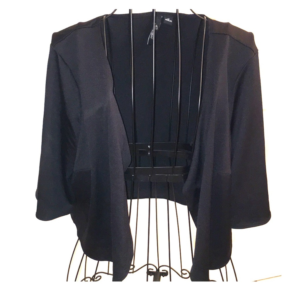 Essentials Black Jacket, Size 12. - image 1